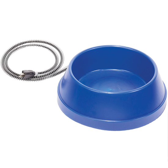 Picture of 5 qt. Plastic Heated Pet Bowl