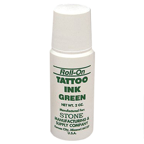 Picture of 2 oz. Green Roll-On Tattoo Ink