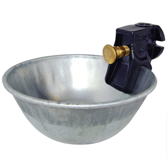 Picture of Push-Button Waterer w/ Galvanized Bowl