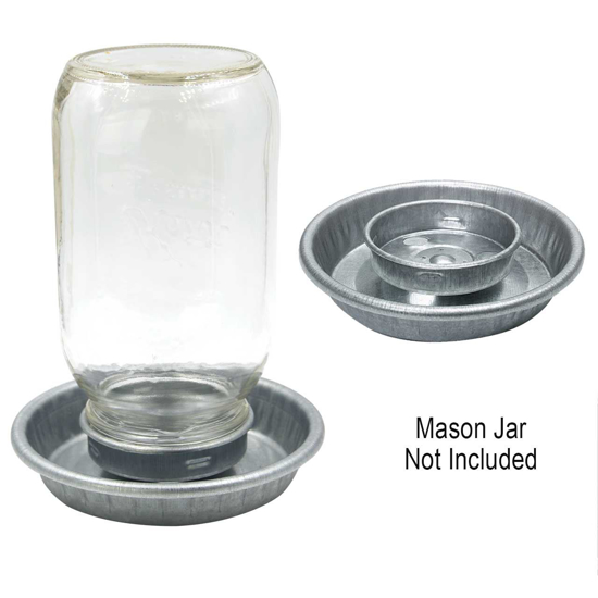 Picture of Galvanized Mason Jar Base