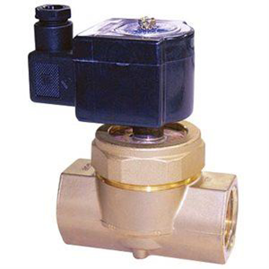 Picture of Heavy Duty 110V Brass Solenoid Valve