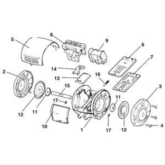 Picture of Diaphragm Plate f/ ITP L02 Vacuum Pulsator