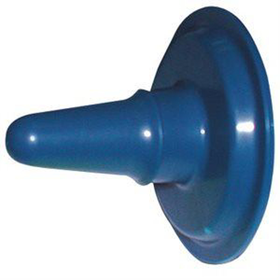 Picture of Blue Plastic Inflation Plug f/ Sheep & Goat