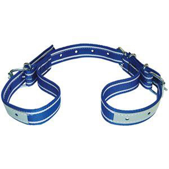 Picture of Adjustable Heavy-Duty Cow Hobble--Blue & White