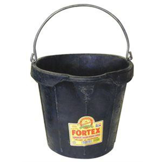 Picture of Fortex 18 Qt. Rubber Pail