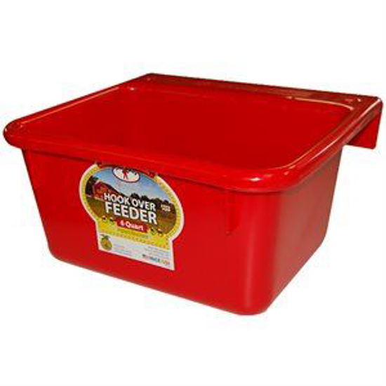 6 Qt.Dura-Flex Mini Feeder--Red