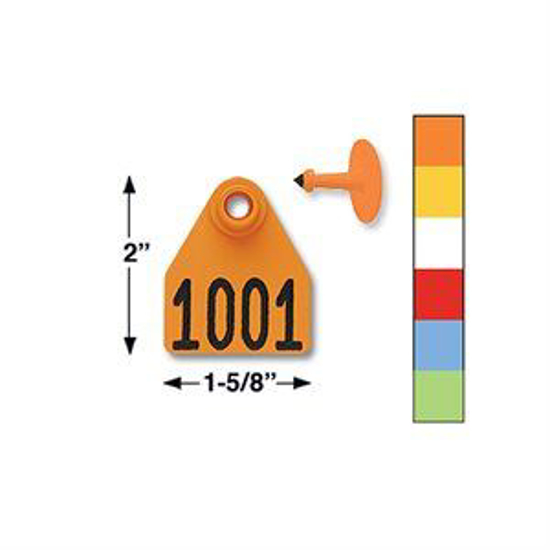 Picture of Allflex Medium Eartag, 25 tags