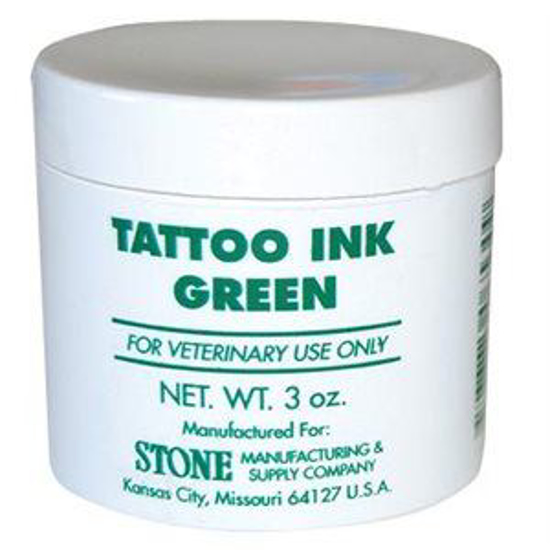 Picture of 3 Oz. Green Tattoo Ink