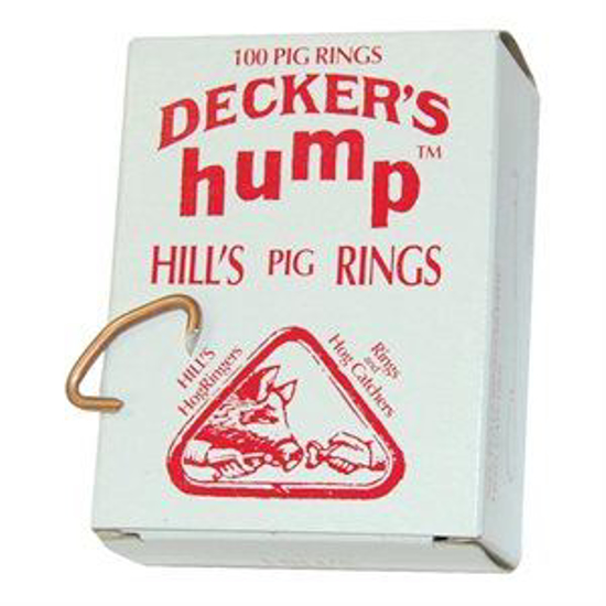 Picture of Hill's Hump #1 Pig Rings--Box/100