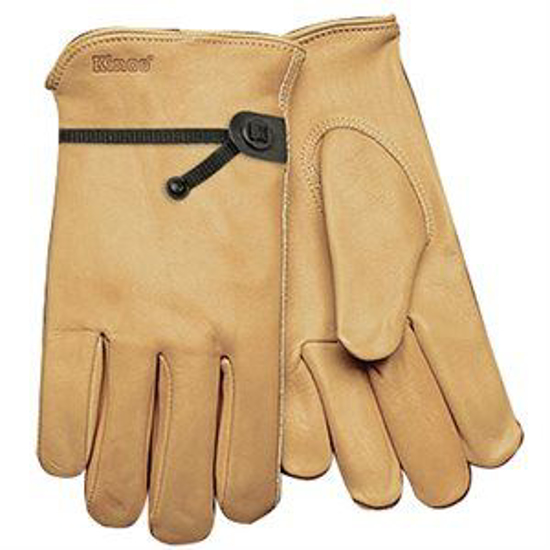 Picture of All-Weather Cowhide Gloves with Pull Strap