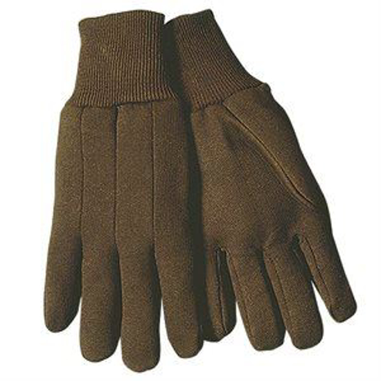 Picture of 9 oz. Brown Jersey Gloves