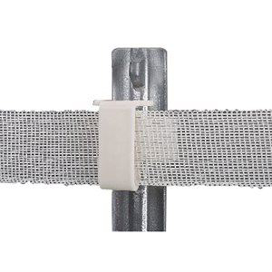 Picture of White T-Post Insulator--pkg/25