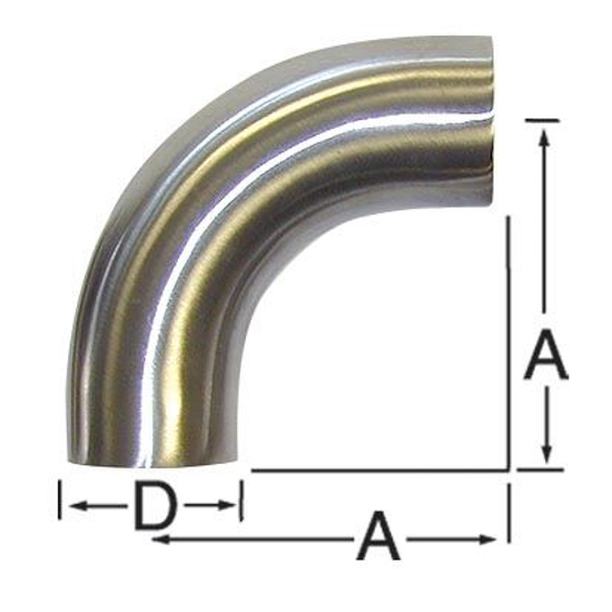 Picture of 90-Degree Bend (Weld/Weld)