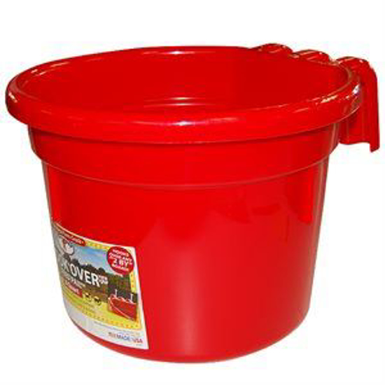 Picture of 8 Qt. Hook-Over Feed Pail--Red