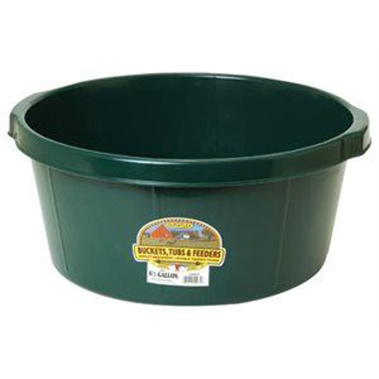 Picture of 6.5 Gallon Plastic Tub--Green