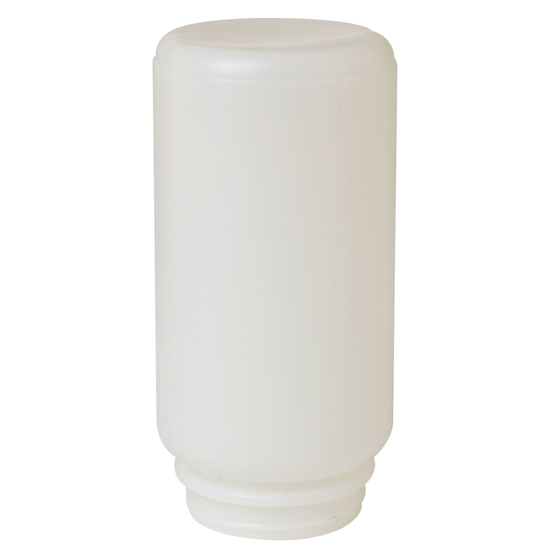 Screw-On Poultry Jar - 1 Qt. White Plastic