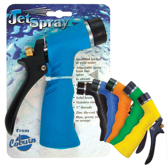 Picture of JetSpray Pistol-Grip Nozzle--Blue