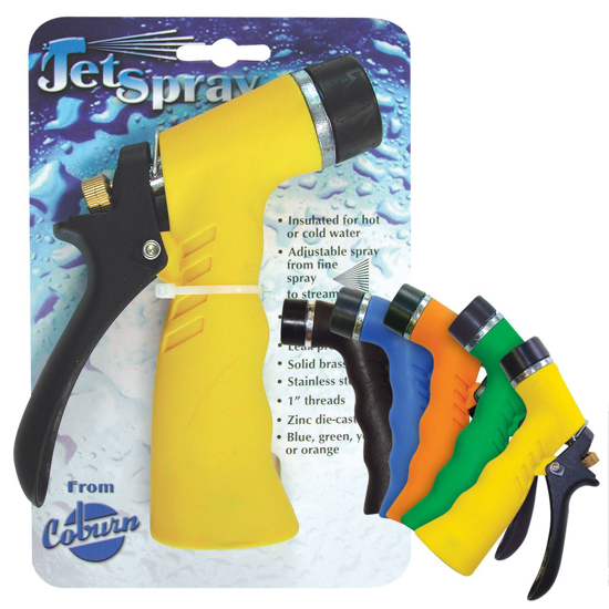 Picture of JetSpray Pistol-Grip Nozzle--Yellow