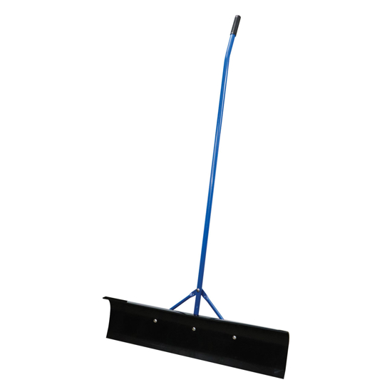 Blue Handle Scraper with 36" Jumbo Blade on an angle