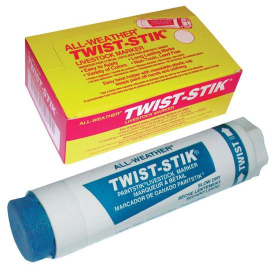 All-Weather Twist-Stik - Box/12 - Blue