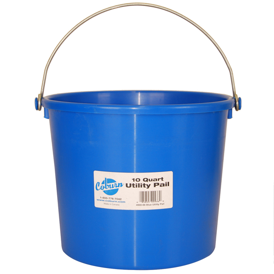 10 Quart Utility Pail--Blue