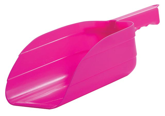 Faultless Feed Scoop--Hot Pink