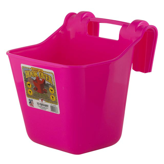 12 Qt. Hook-Over Feeder--Hot Pink