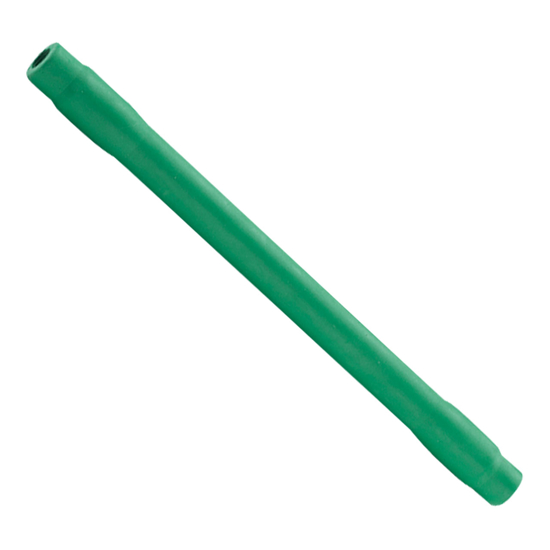 9"x 9/32" Molded Air Tube--Green