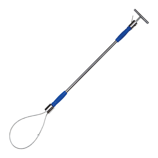 Hog Catcher with Blue Handle & Lock - Large