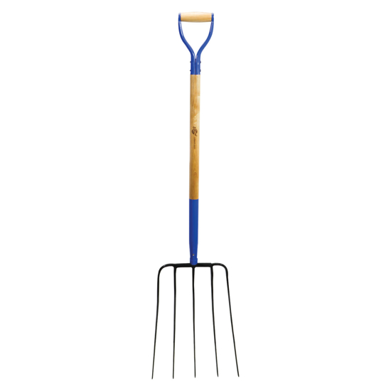 Coburn Forged Barley Fork with D-Handle  5-Tines