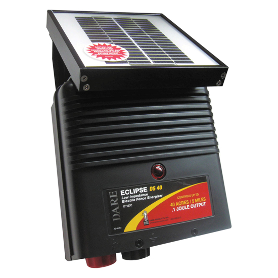 Eclipse Series Solar Fence Energizer - .1 Joule