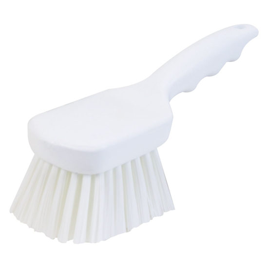 Floating Gong Brush w/White Bristles--8"