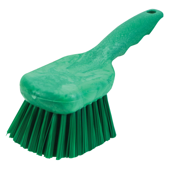 Floating Gong Brush w/Green Bristles--8"