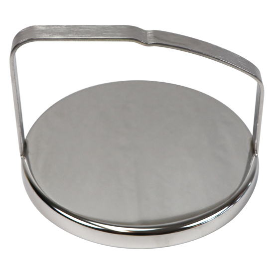 SS Storage Lid for Short Locking Handle Milking Buckets